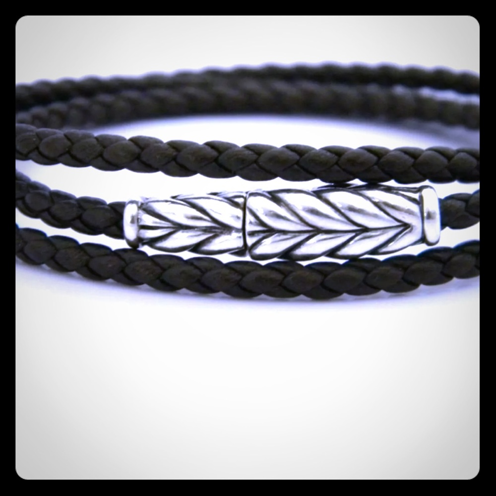 David Yurman triple wrap bracelet